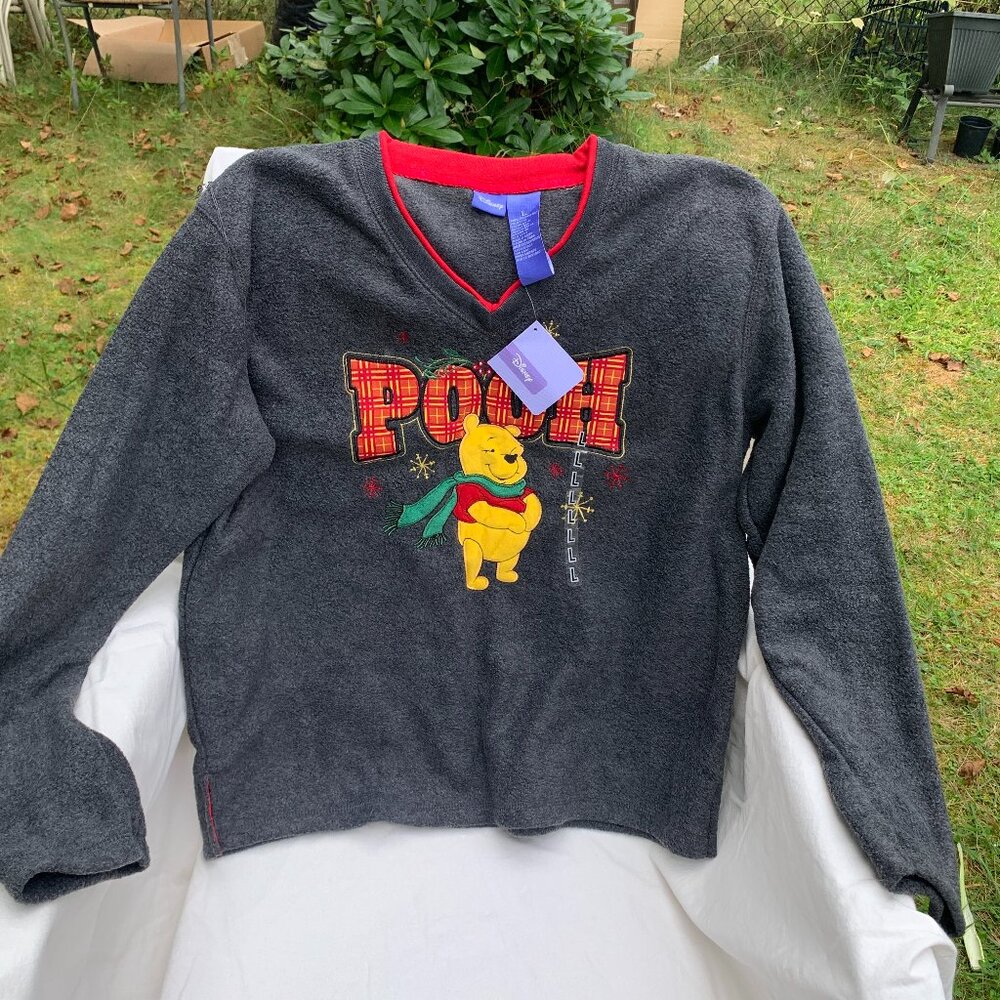 Winnie The Pooh Disney Store Fleece Pullover